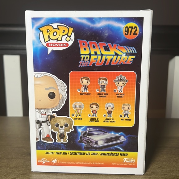 Funko POP! Back to the Future, Doc & Einstein 972 - Picture 3 of 7